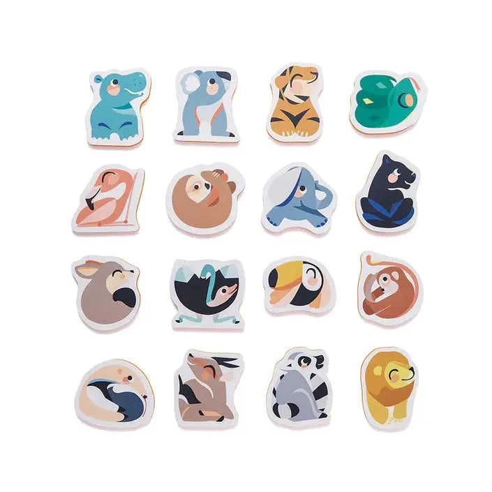 Soft foam bath puzzle Wild animals Petit Monkey