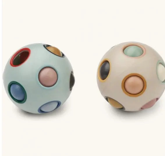 Solene Puzzle Ball 2-Pack - Ice blue multimix LieWood