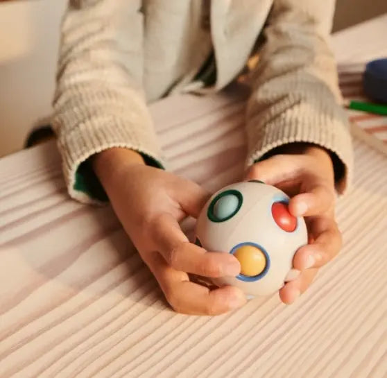 Solene Puzzle Ball 2-Pack - Ice blue multimix LieWood