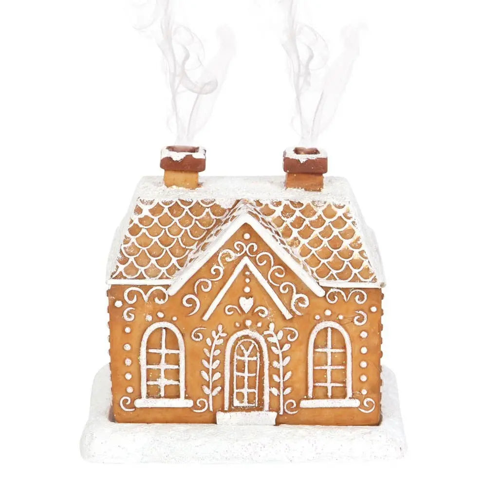 Something Different Wholesale - Christmas Gingerbread House Incense Cone Burner Something Different Wholesale
