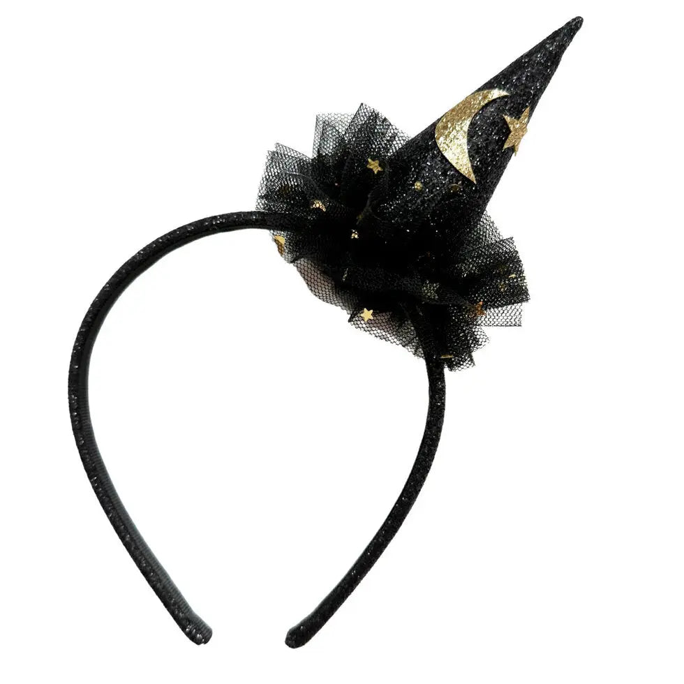 Sparkle Witches Hat Headband Rockahula