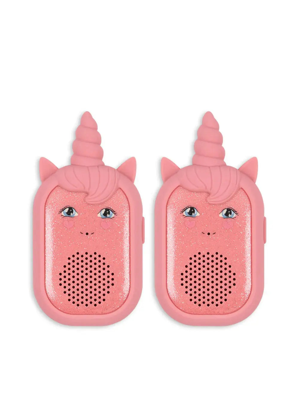Sparkling Pink Glitter Unicorn Walkie Talkie Konges Slojd