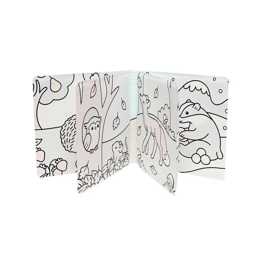 Splish Splash magic bath book seasons Petit Monkey