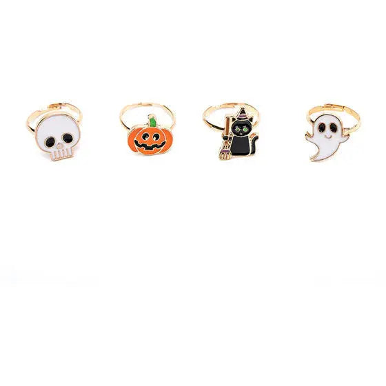 Spooky Wooky Halloween Rings Assorted - price per ring Great Pretenders