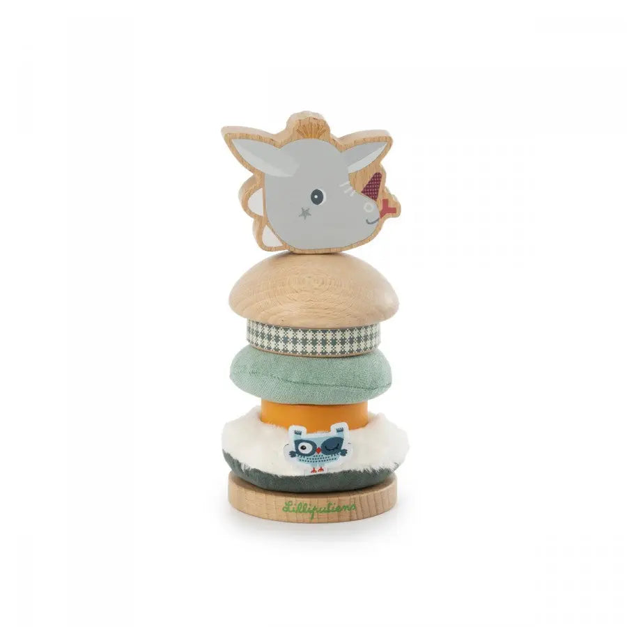 Stacking pyramid Joe the dragon Lilliputiens