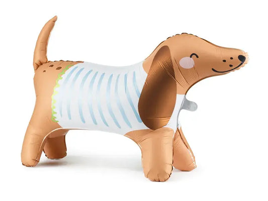 Standing Foil Balloon Dachshund Partydeco