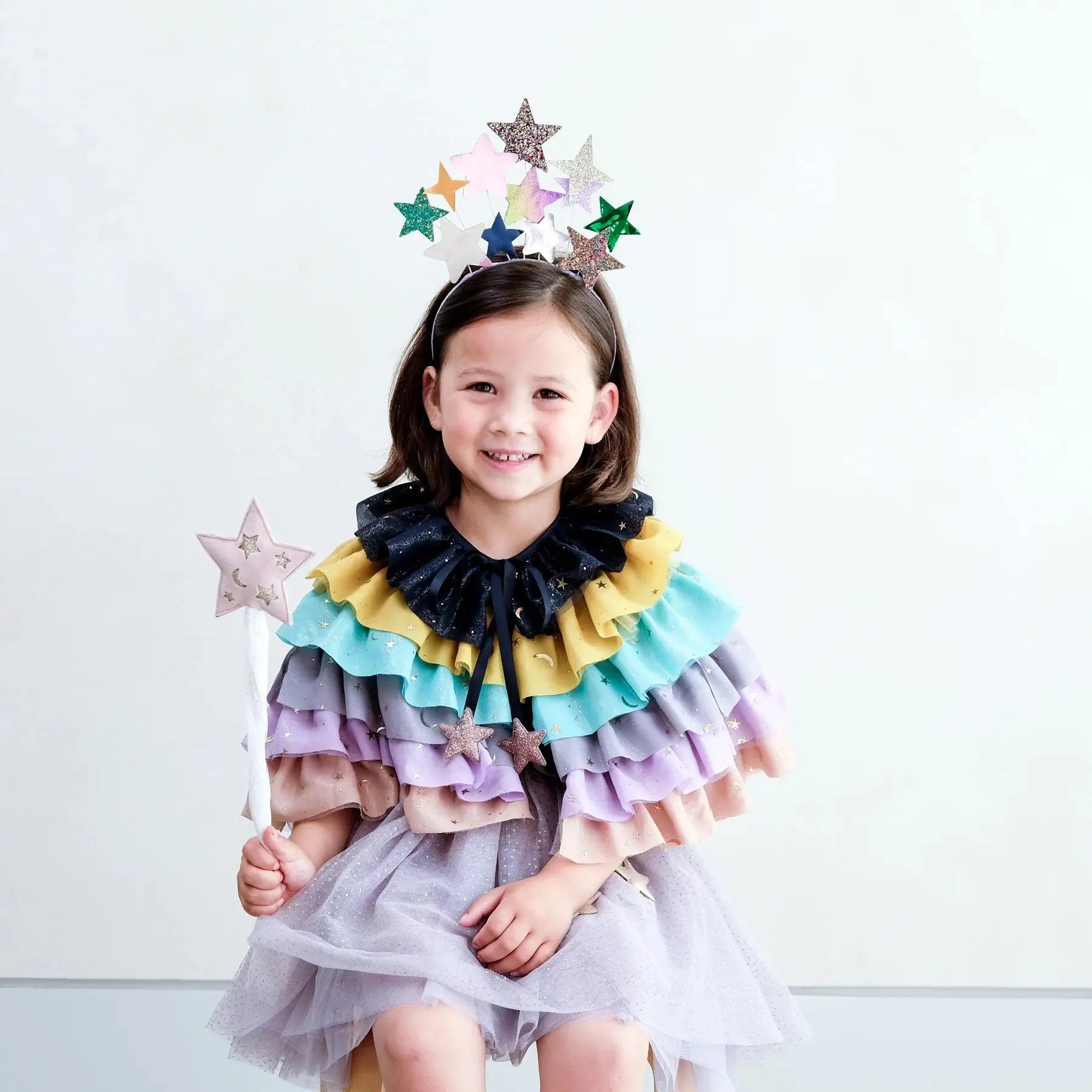 Stars and moon velvet wand Mimi & Lula