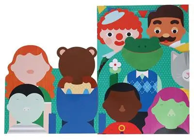 Sticker Activity Set - Funny Faces Petit Collage