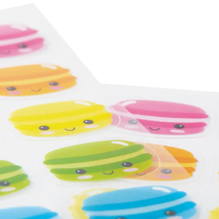 Stickiville Happy Macarons Stickers OOLY
