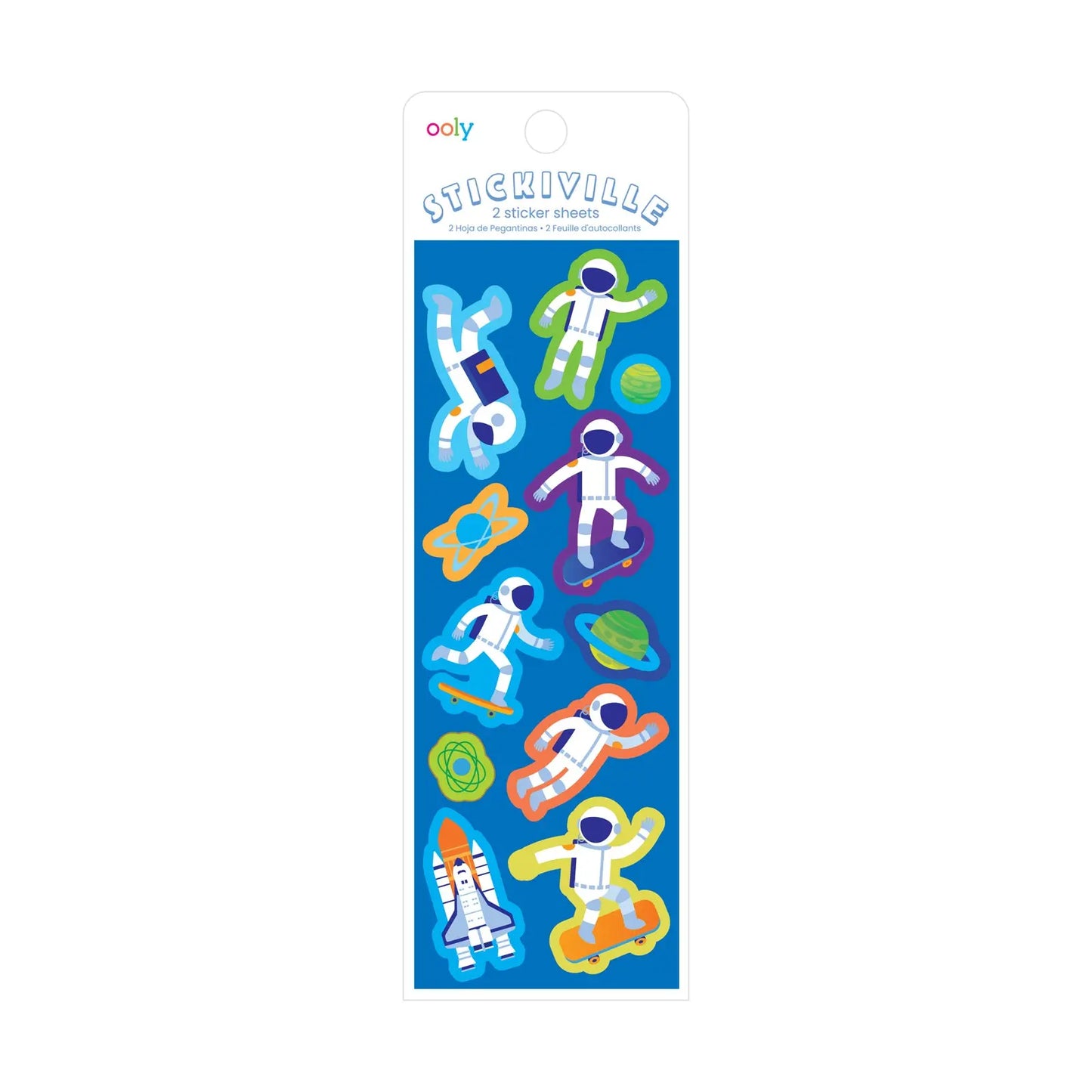 Stickiville Stickers – Skinny – Astronauts OOLY