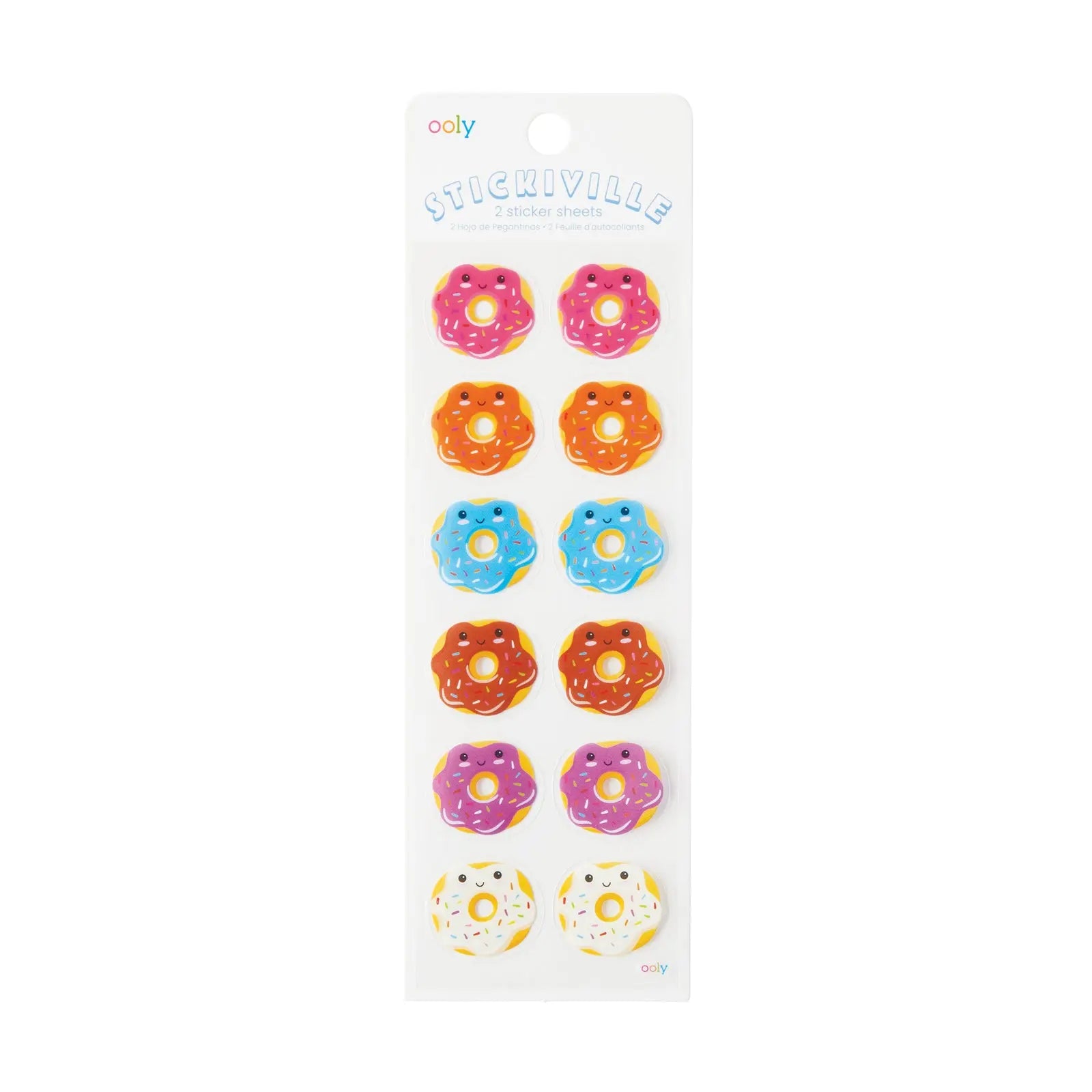 Stickiville Stickers – Skinny – Happy Donuts OOLY