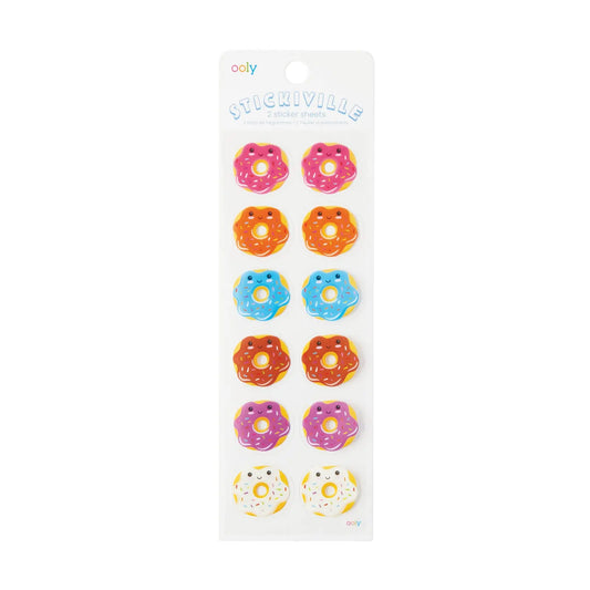 Stickiville Stickers – Skinny – Happy Donuts OOLY