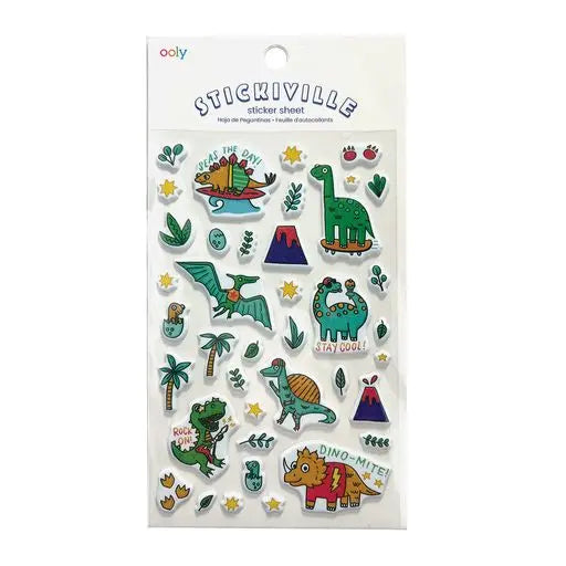 Stickiville Stickers – Standard – DinoMite OOLY