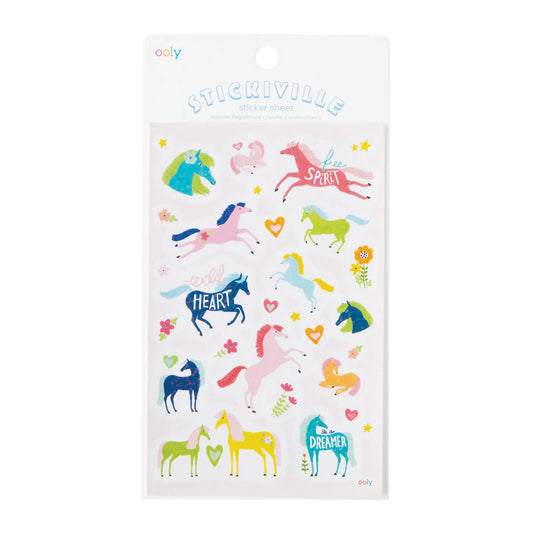 Stickiville Stickers – Standard – Wild Horses OOLY