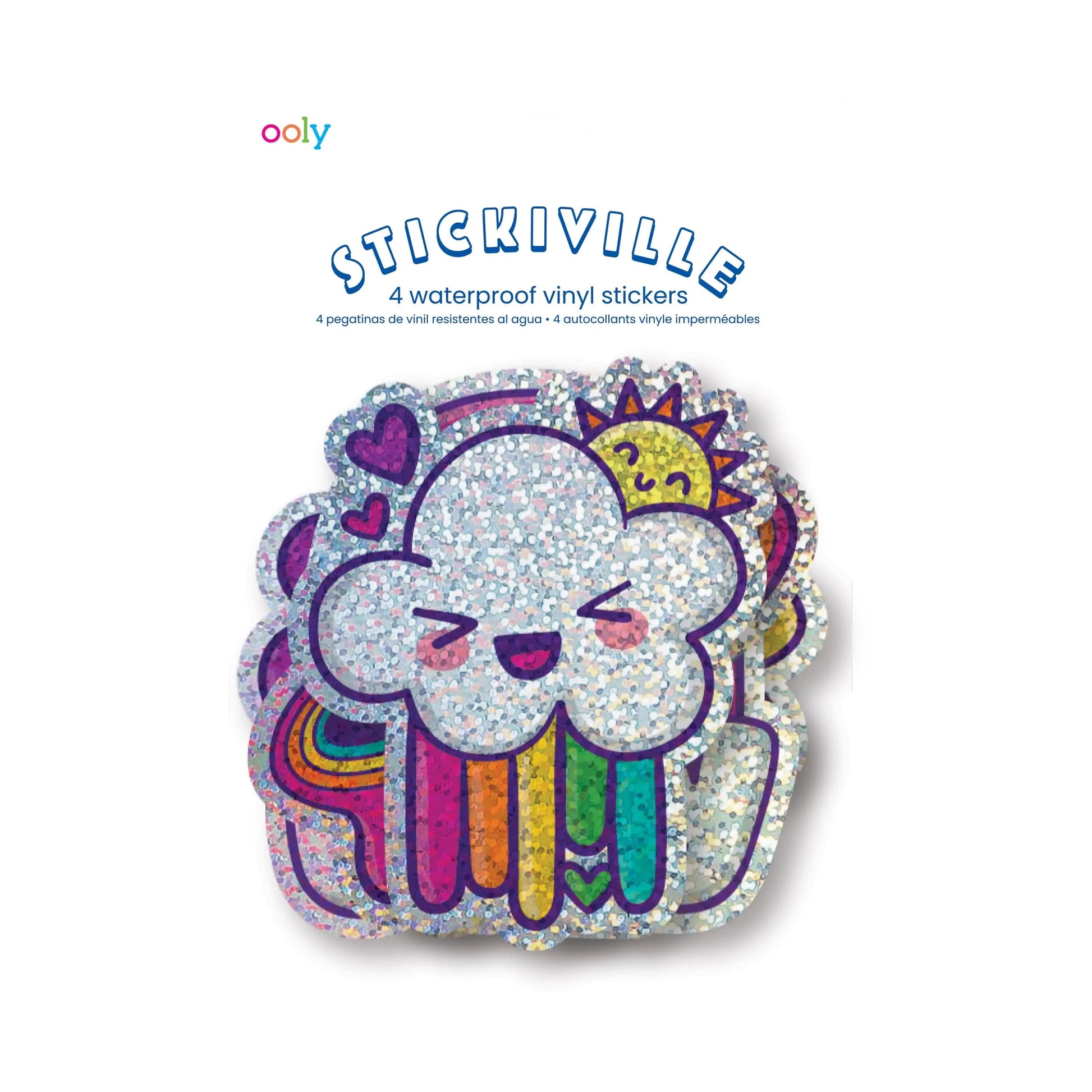 Stickiville Stickers: Happy Rainbows – Vinyl OOLY