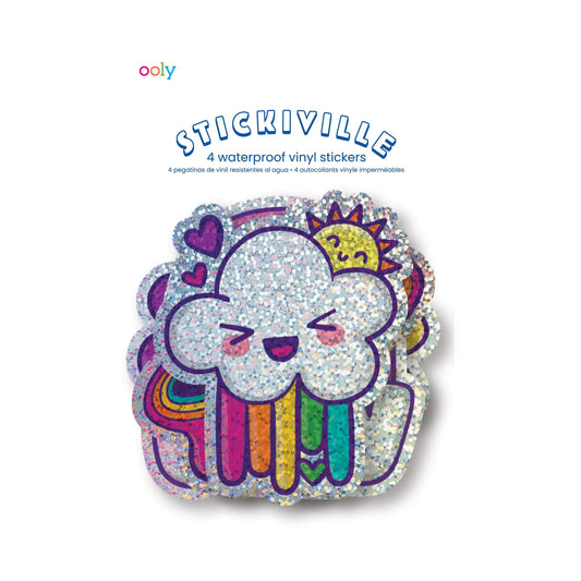 Stickiville Stickers: Happy Rainbows – Vinyl OOLY