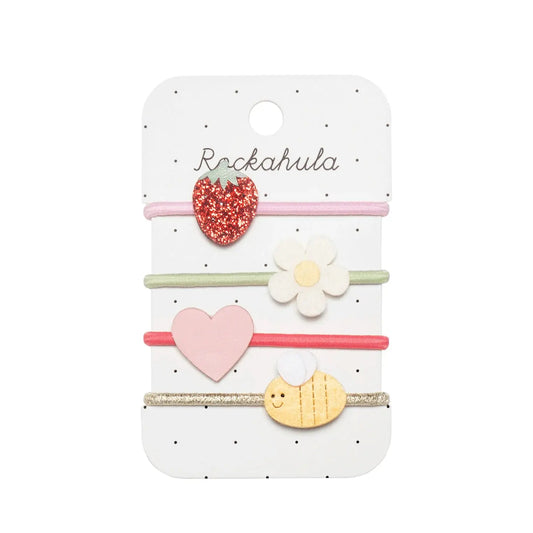 Strawberry hair ties Rockahula