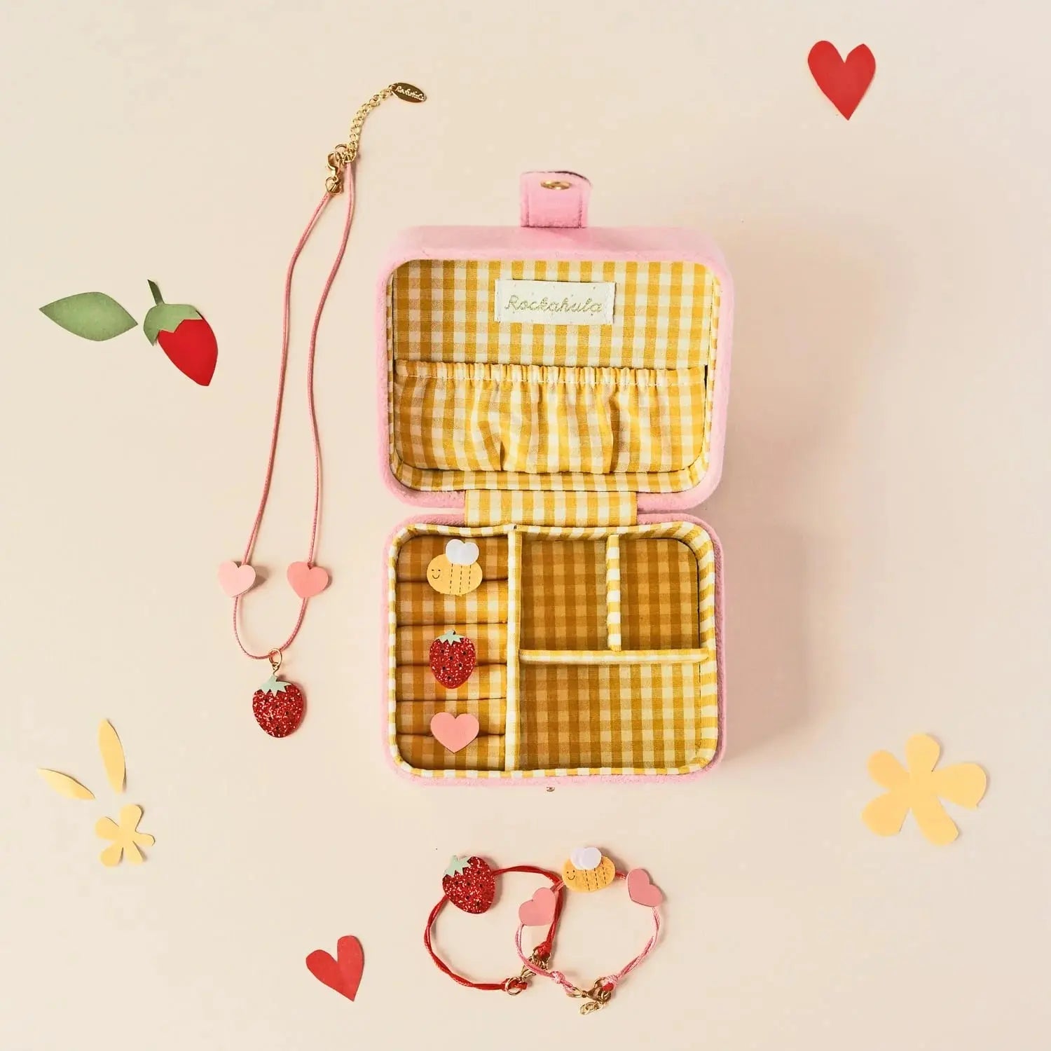 Strawberry jewelry box Rockahula