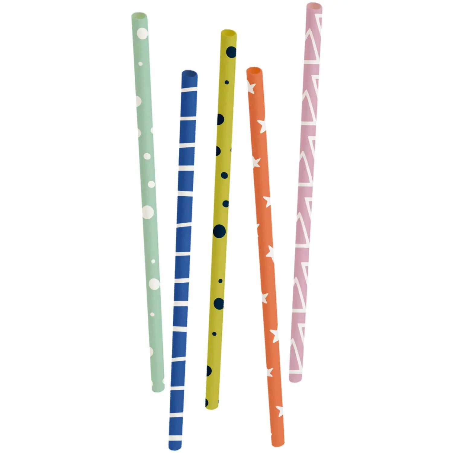 Straws Paper FSC 20cm - 20 pieces Folat