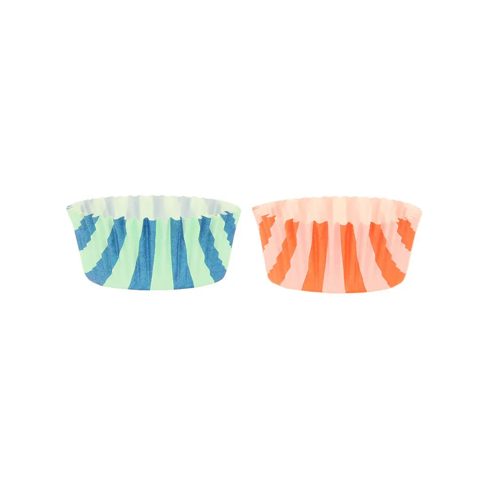 Stripe Party Cupcake Kit (x 24 toppers) Meri Meri