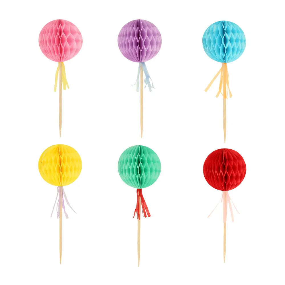 Stripe Party Cupcake Kit (x 24 toppers) Meri Meri