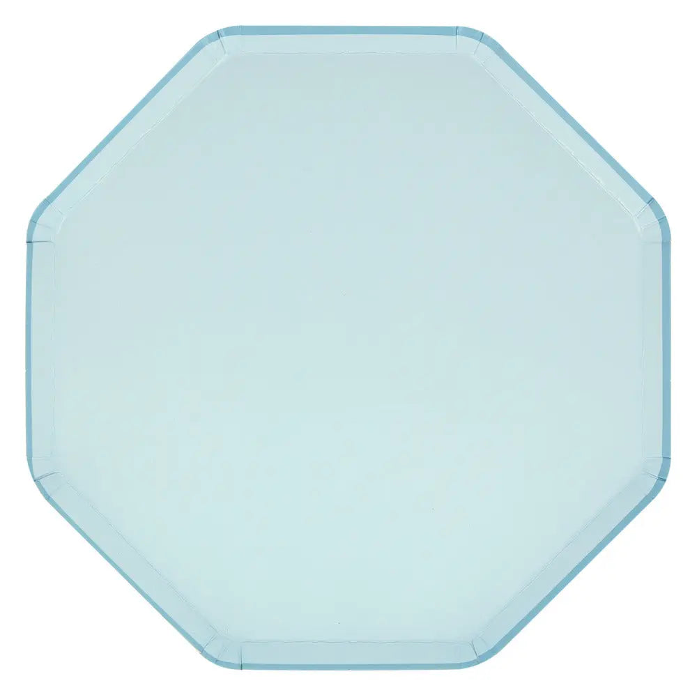 Summer Sky Blue Dinner Plates (x 8) Meri Meri