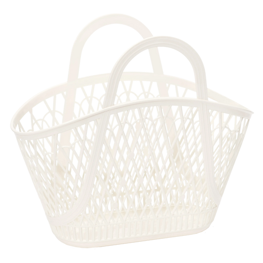 Sun Jellies - Betty Basket Jelly Bag: Cream Sun Jellies