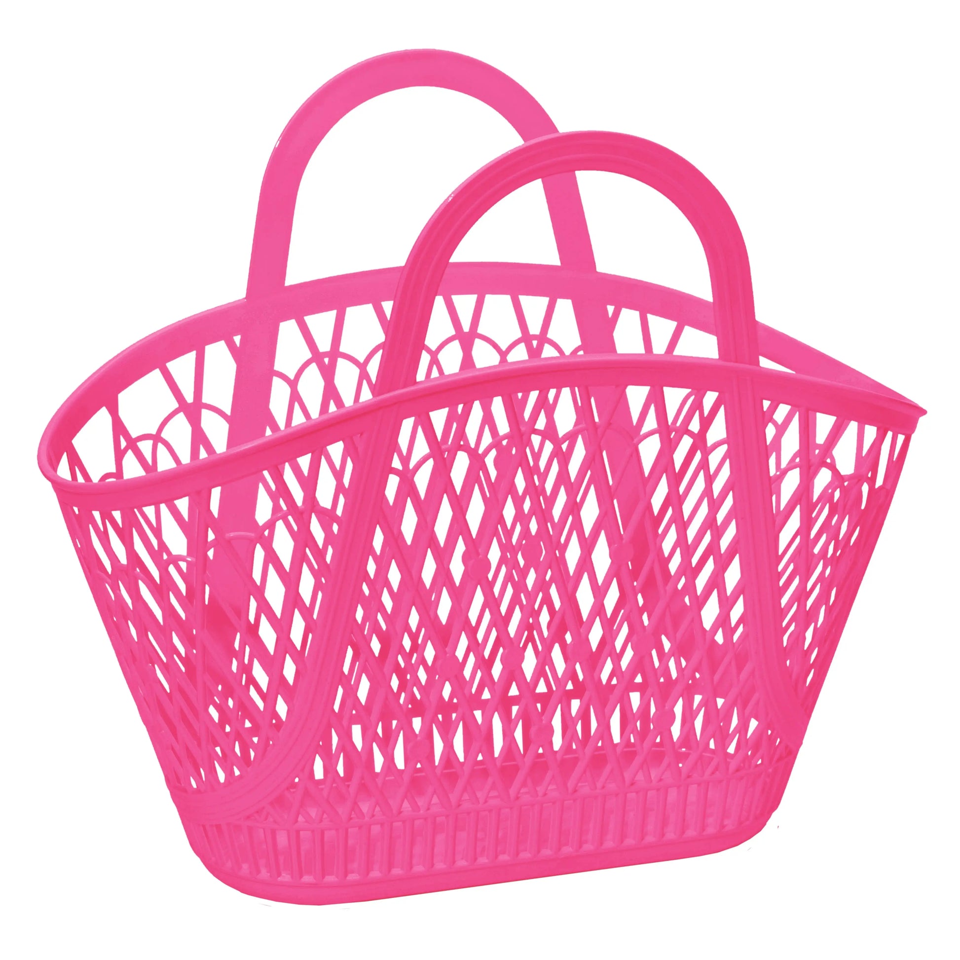 Sun Jellies - Betty Basket Jelly Bag: Pink Sun Jellies