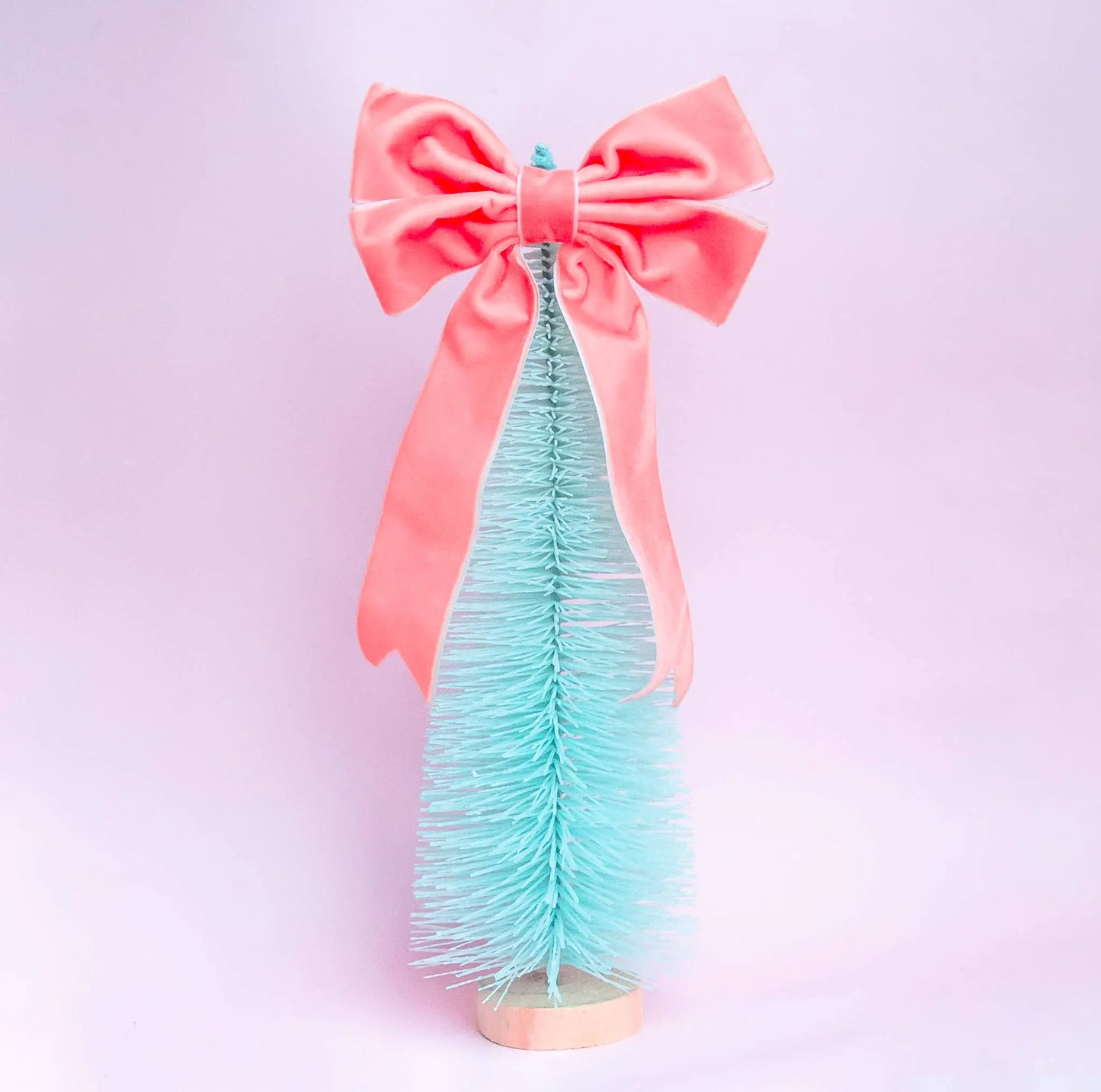 Sunshine Studios - Bottle Brush Tree | Mint | Sparkle Christmas Tree: 9" Sunshine Studios