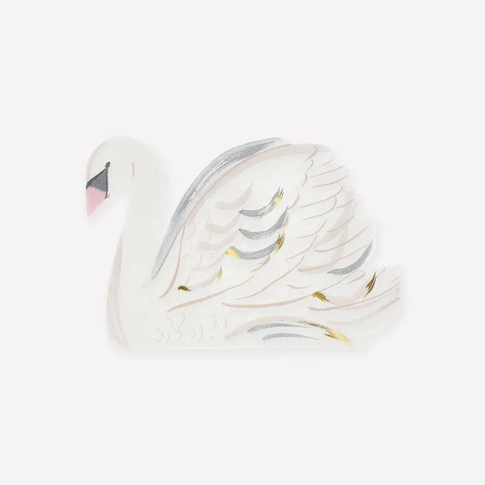 Swan napkins Meri Meri