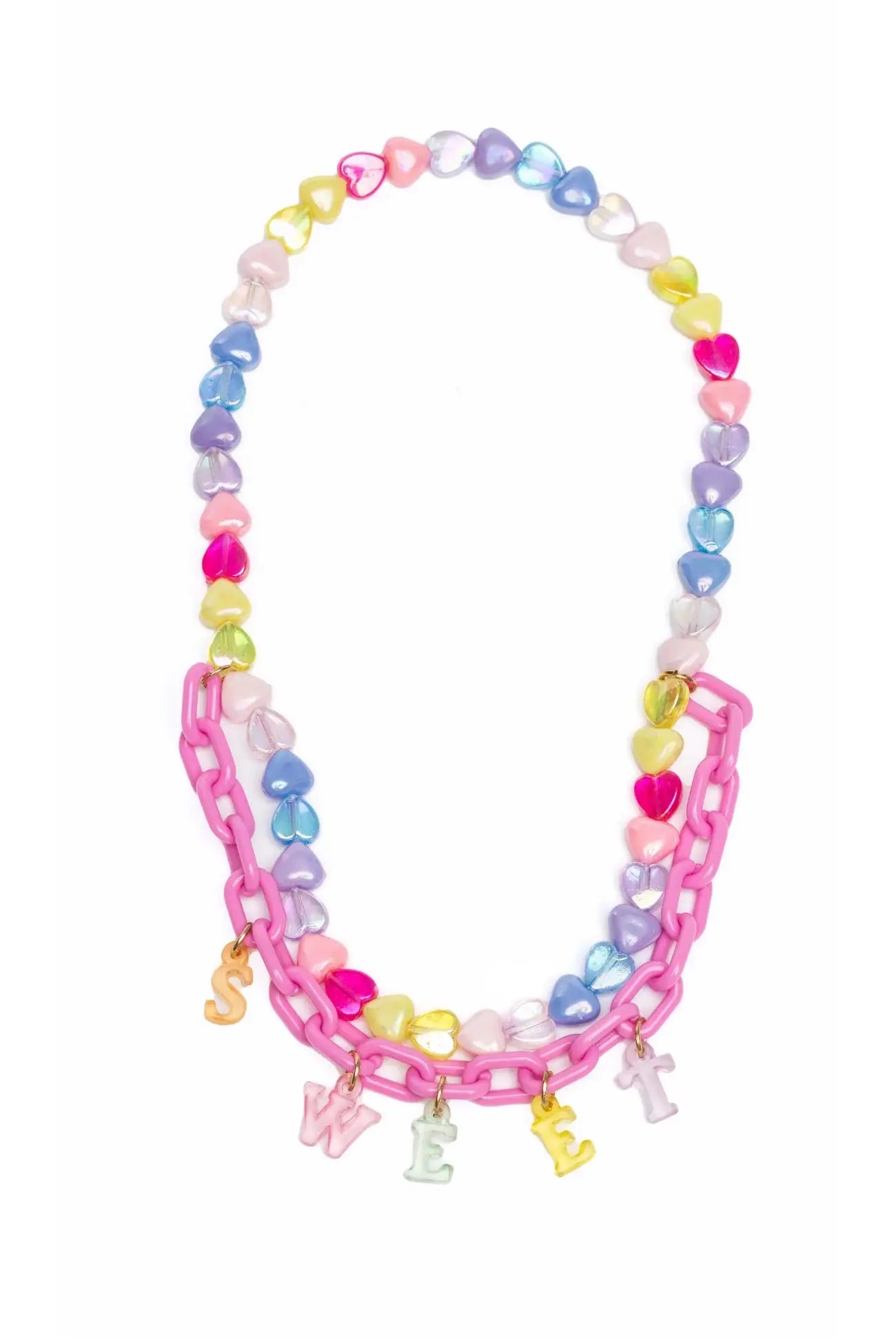 Sweet heart necklace thepartyville