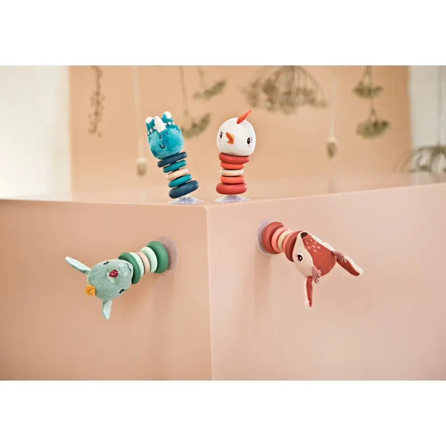 Swinging rattle - Stella (with suction cup) Lilliputiens