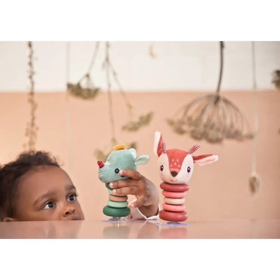 Swinging rattle - Stella (with suction cup) Lilliputiens