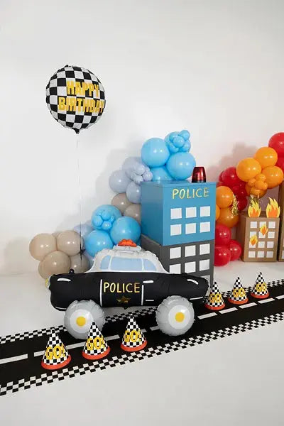 Table runner Non-woven tread Race track, 40 x 500 cm Partydeco