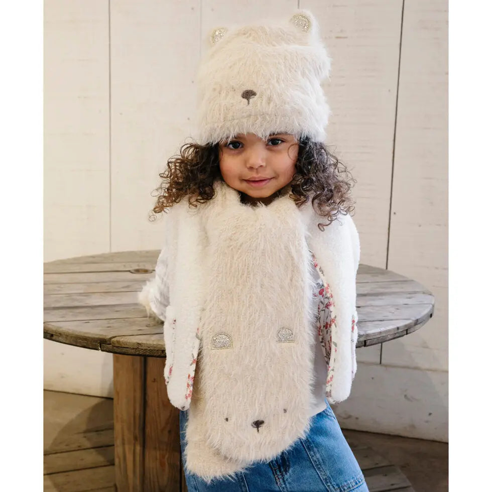 Teddy Bear Fluffy Scarf Rockahula