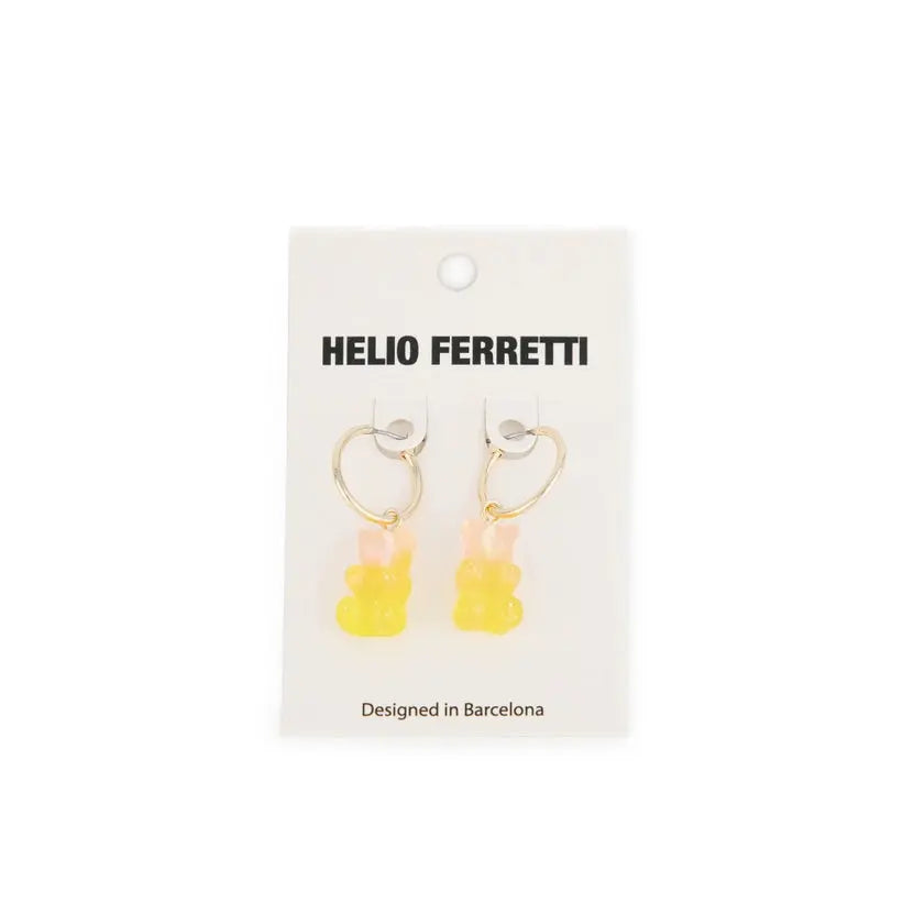 Tedy Bear Earrings Hf HELIO FERRETI