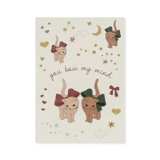 Temporary tattoos - du coeur Konges Slojd