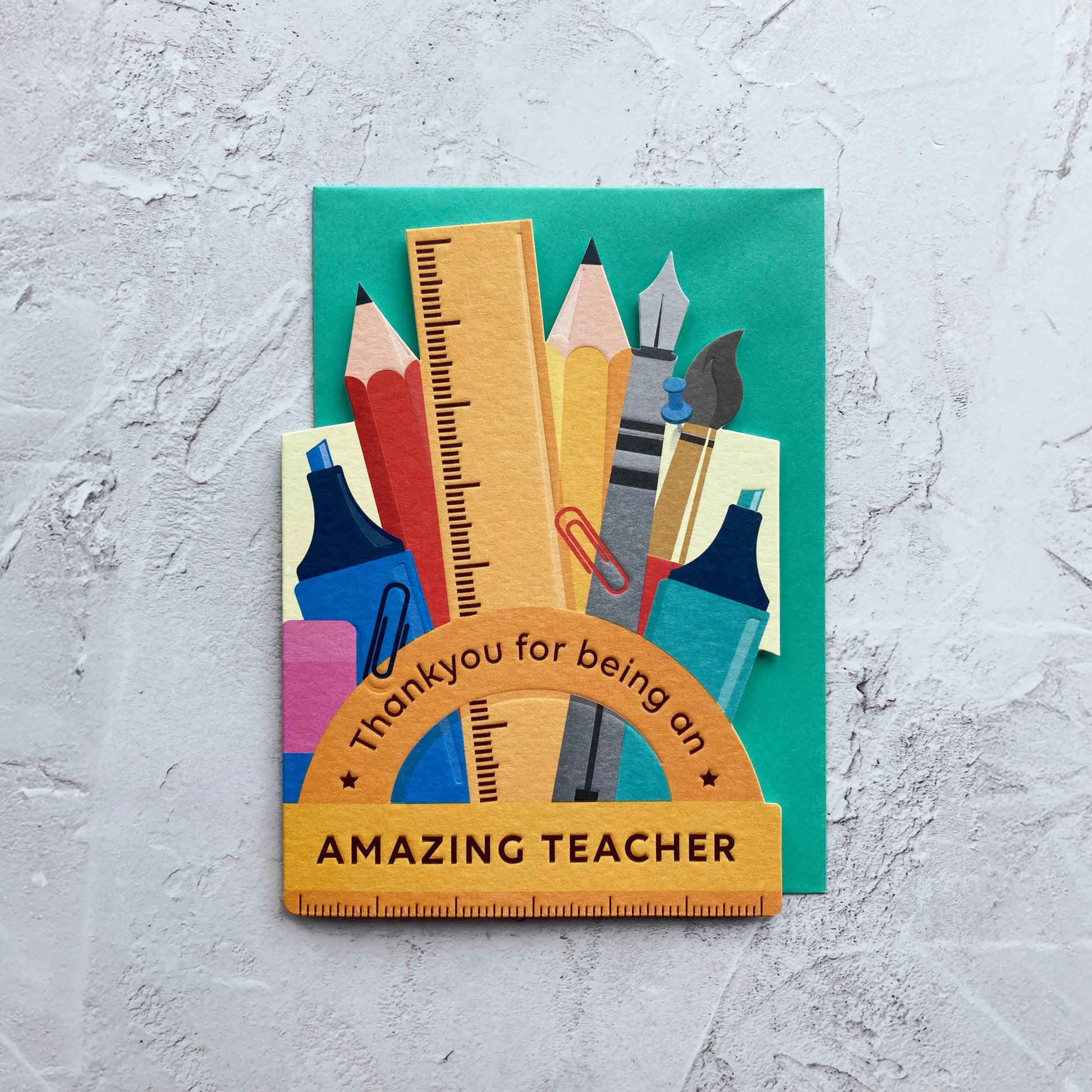 Thank You Teacher Card Heyyy Ltd