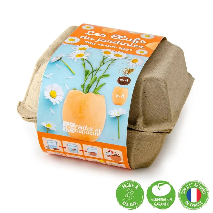 The Gardener's Eggs Radis et Capucine