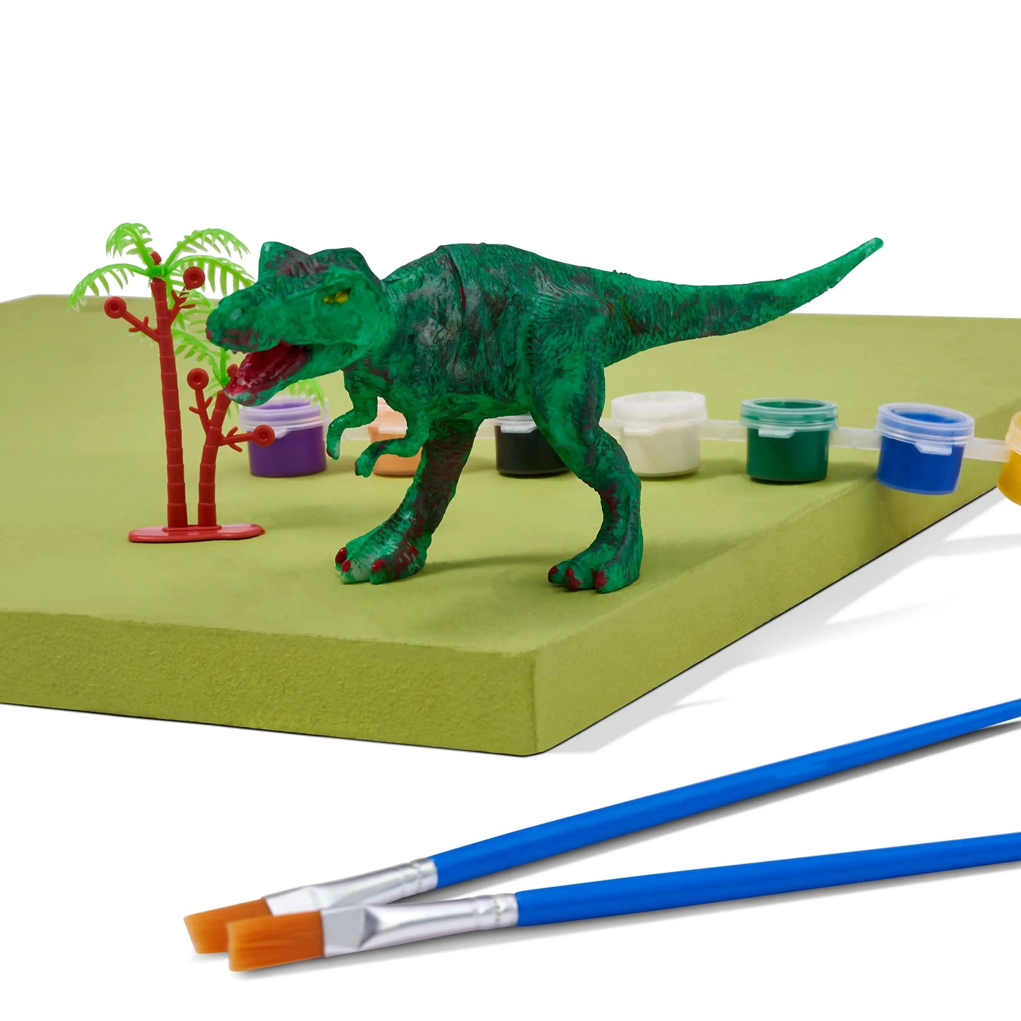 The Twiddlers - 15 pcs Paint Your Own Dinosaurs Kit, Includes Figurines The Twiddlers