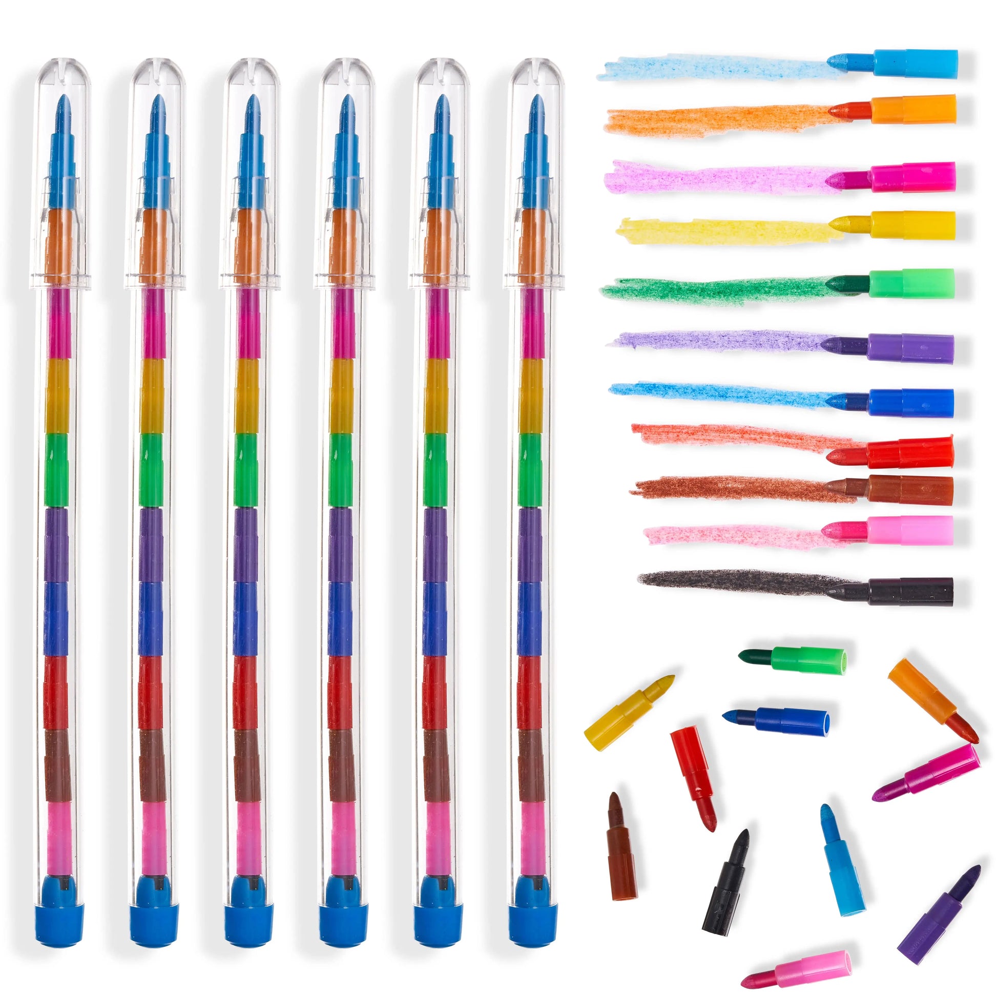 The Twiddlers - 36 Swappable Tip Colour Crayons The Twiddlers