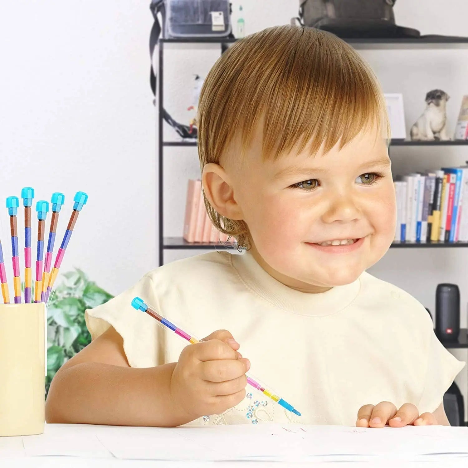 The Twiddlers - 36 Swappable Tip Colour Crayons The Twiddlers