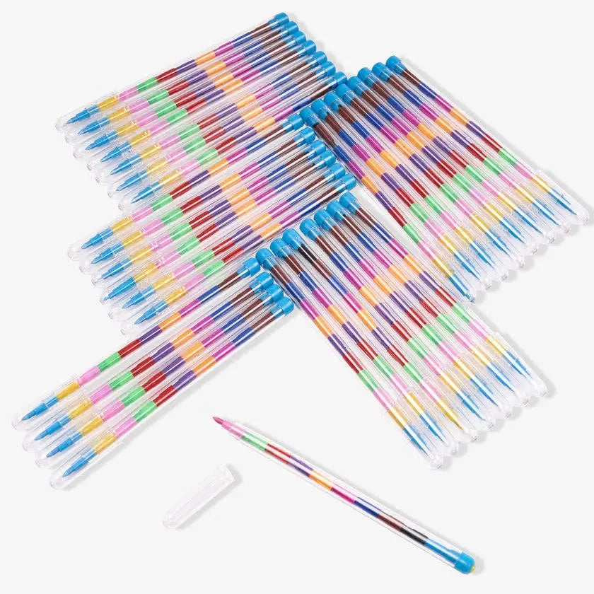 The Twiddlers - 36 Swappable Tip Colour Crayons The Twiddlers