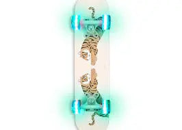 Tiger skateboard with light up wheels Konges Slojd