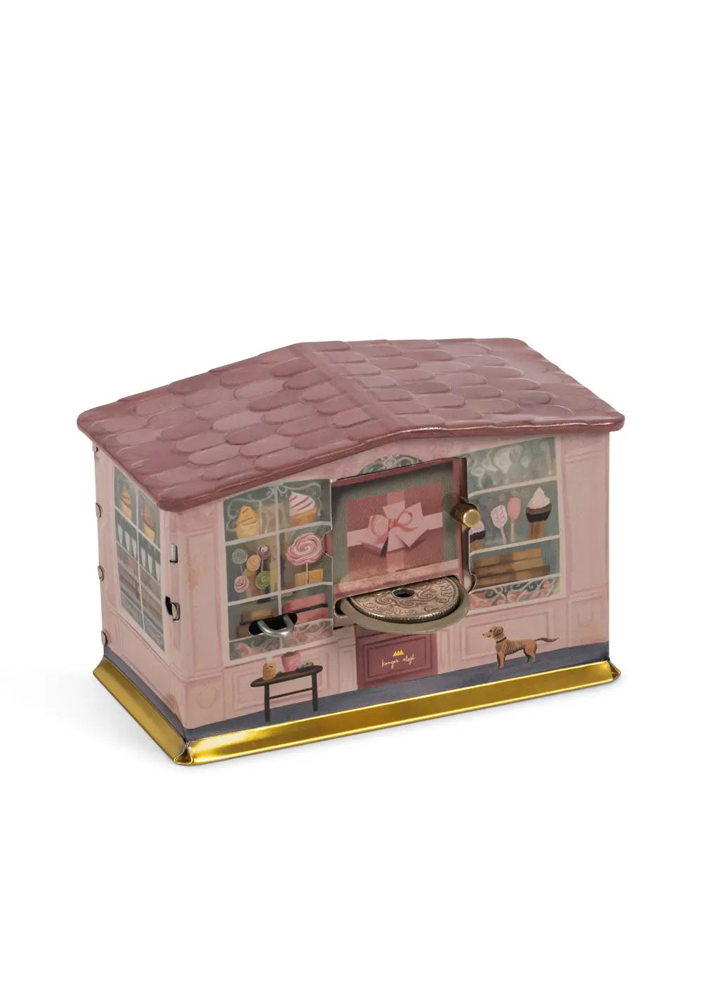 Tin Money Bank Konges Slojd