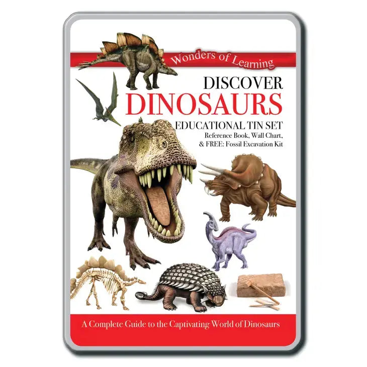 Tin Set - Discover Dinosaurs Robert Frederick Ltd