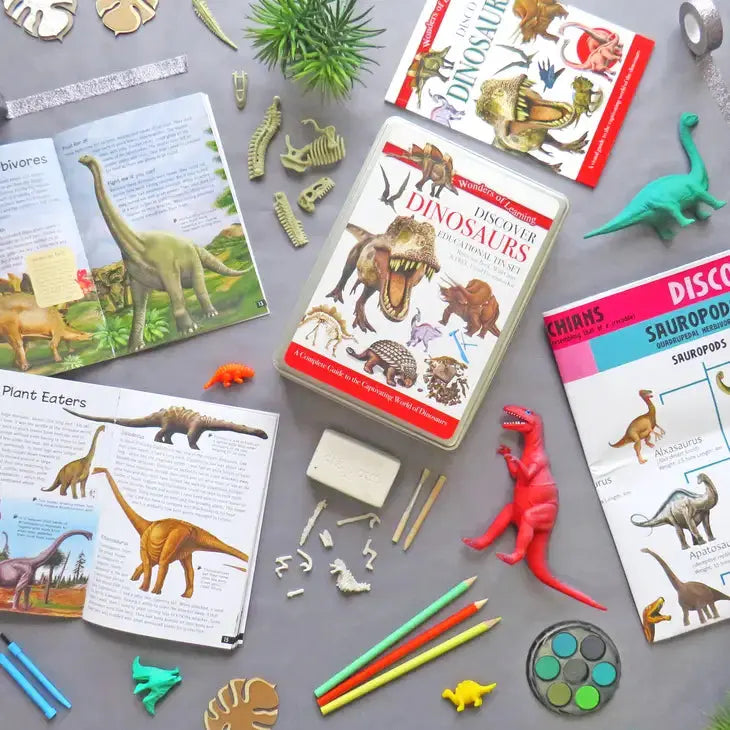 Tin Set - Discover Dinosaurs Robert Frederick Ltd