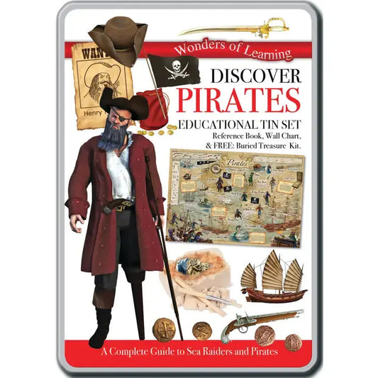 Tin Set - Discover Pirates Robert Frederick Ltd