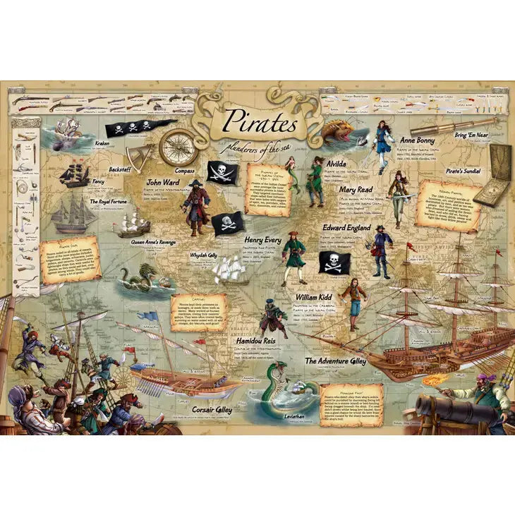 Tin Set - Discover Pirates Robert Frederick Ltd