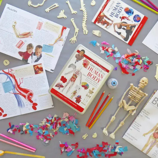 Tin Set - Discover the Human Body Robert Frederick Ltd